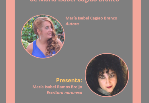 A escritora naronesa María Isabel Cagiao presentará a vindeira semana na Biblioteca as novelas “Gomets” e “Gomets II, la casa de encuentros”